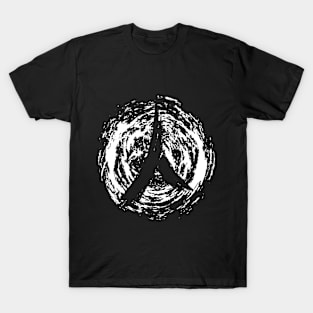 Human Kanji Swirl T-Shirt